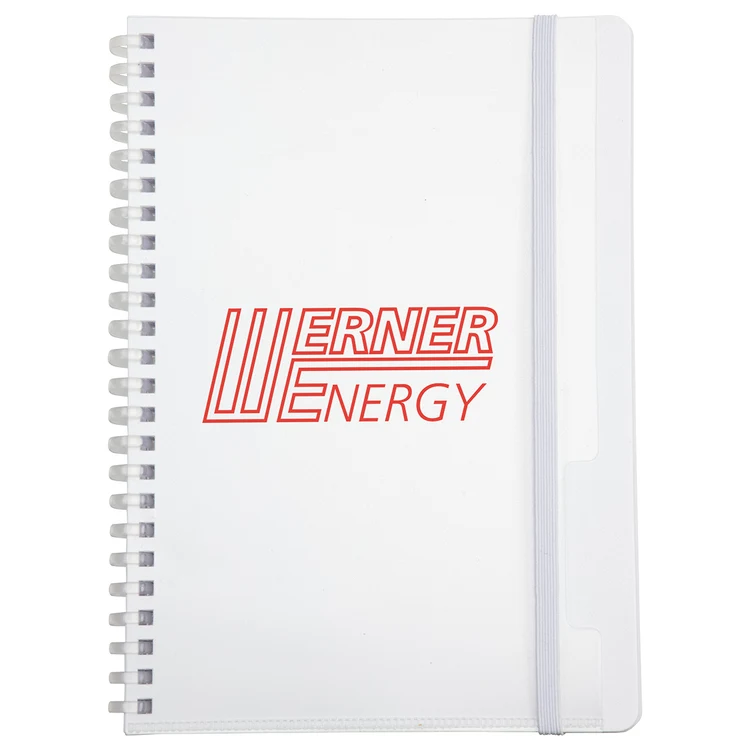 Arcadia Soft Spiral Notebook with Front Pocket #11