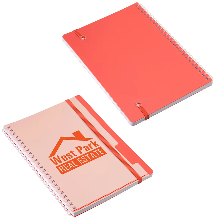 Arcadia Soft Spiral Notebook with Front Pocket #8