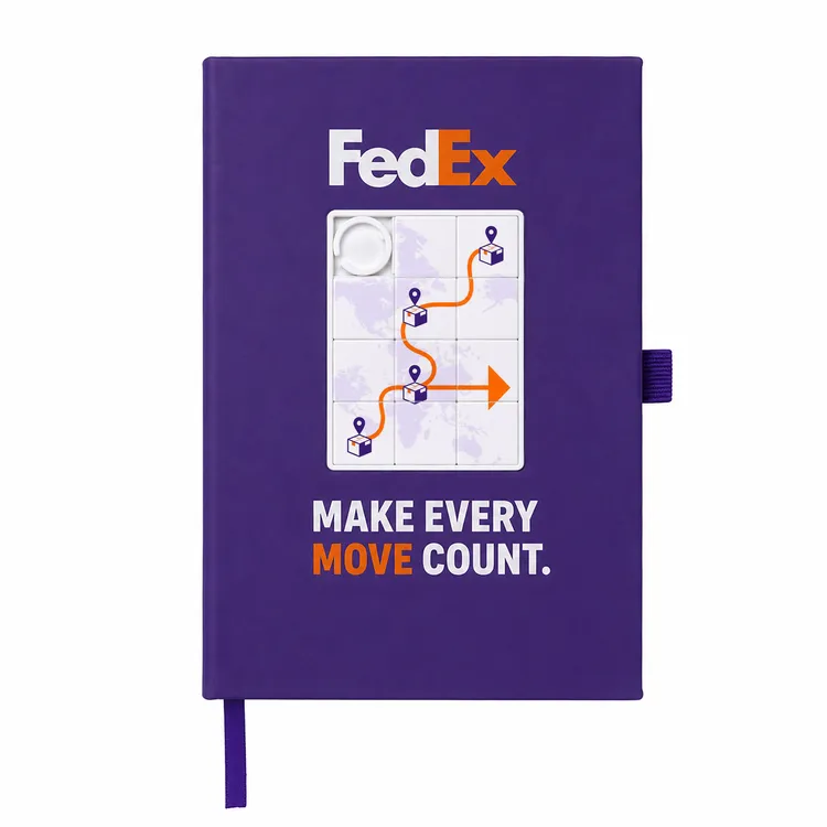 Notebook with Built-In Slide Puzzle #3