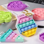 Notebook with Pop It Toy