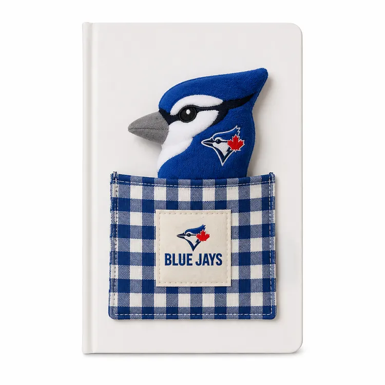 Notebook with Front Pocket and Custom Plush Toy #5