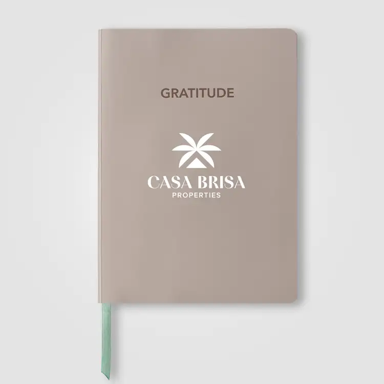Gaia FSC Paper Ribbon Marker Gratitude Journal - A5 #2
