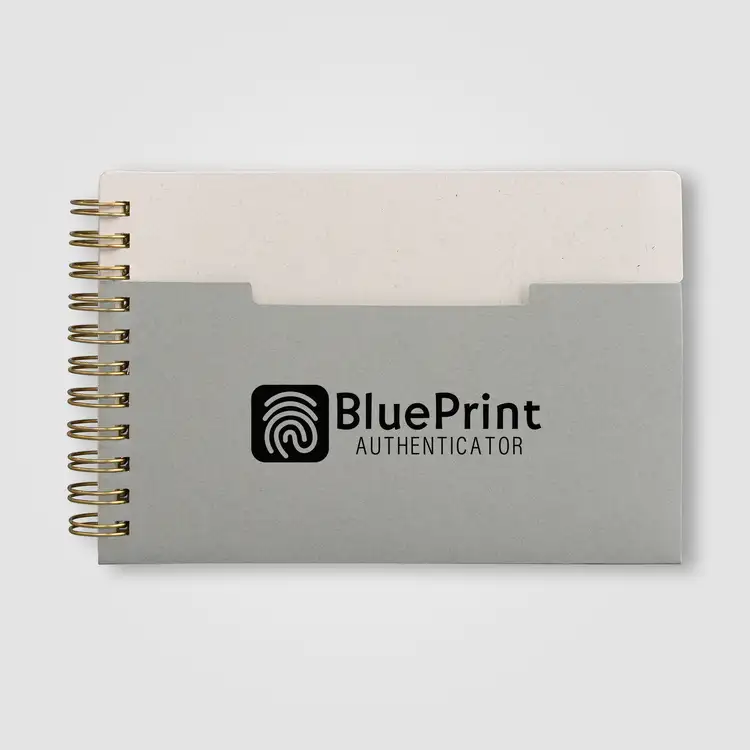 Lino FSC Paper Spiral Binding Horizontal Pocket Notebook - A6 #3
