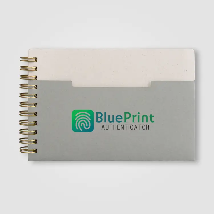 Lino FSC Paper Spiral Binding Horizontal Pocket Notebook - A6 #4