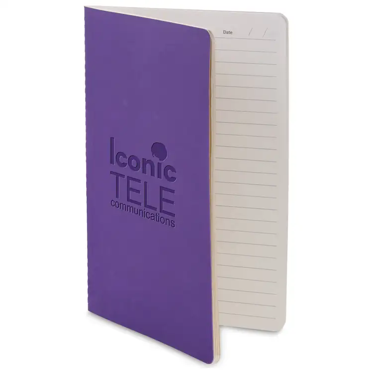 Soft PU Stitch-Bound Meeting Journal #9