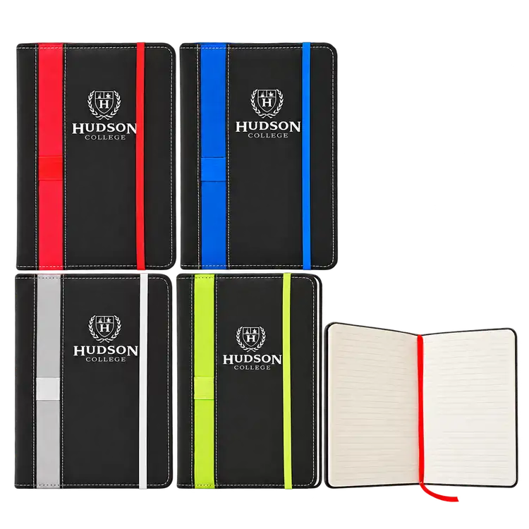 Lovely PU Notebook with Elastic Closure