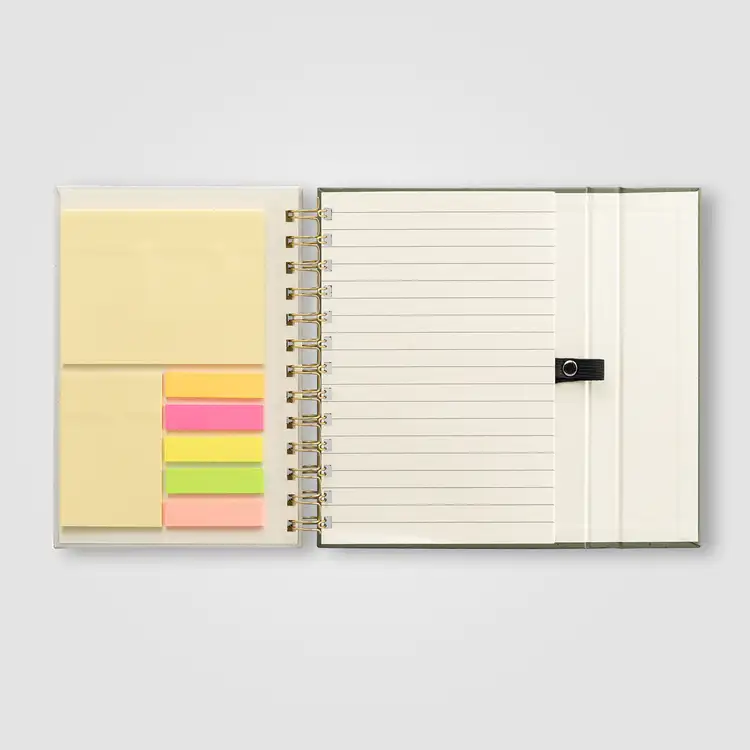 Halden FSC Paper Sticky Note Spiral Notebook Organizer - B6 #3