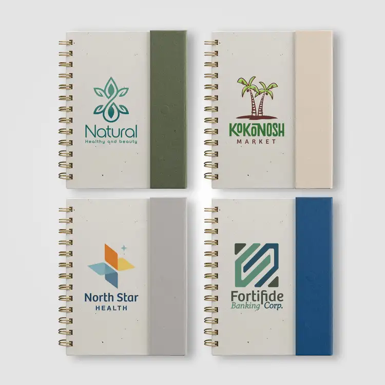 Halden FSC Paper Sticky Note Spiral Notebook Organizer - B6