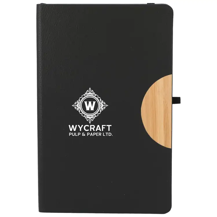 Kaya Recycled Journal with Bamboo Trim #2