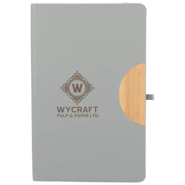 Kaya Recycled Journal with Bamboo Trim #3