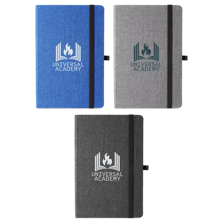 Strand Snow Heathered Canvas Bound Journal