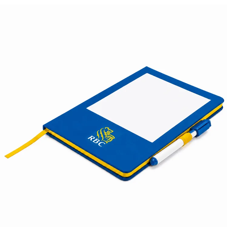 Hardcover Notebook with Whiteboard and Marker #3