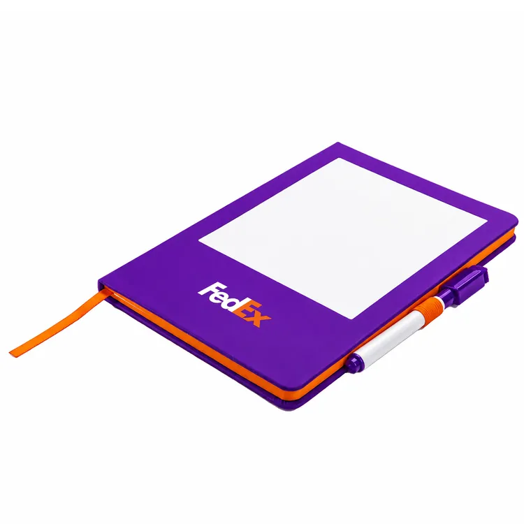 Hardcover Notebook with Whiteboard and Marker #4