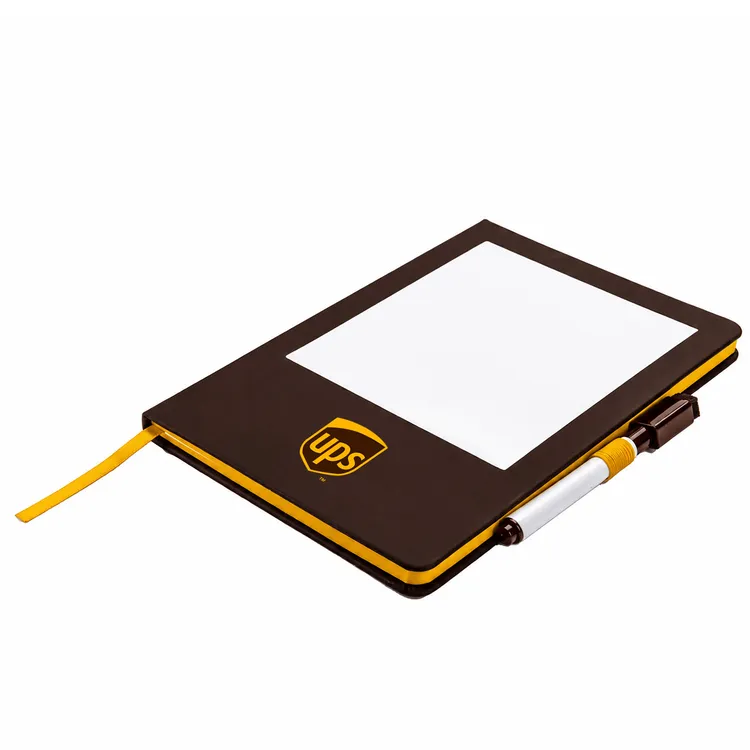 Hardcover Notebook with Whiteboard and Marker #6