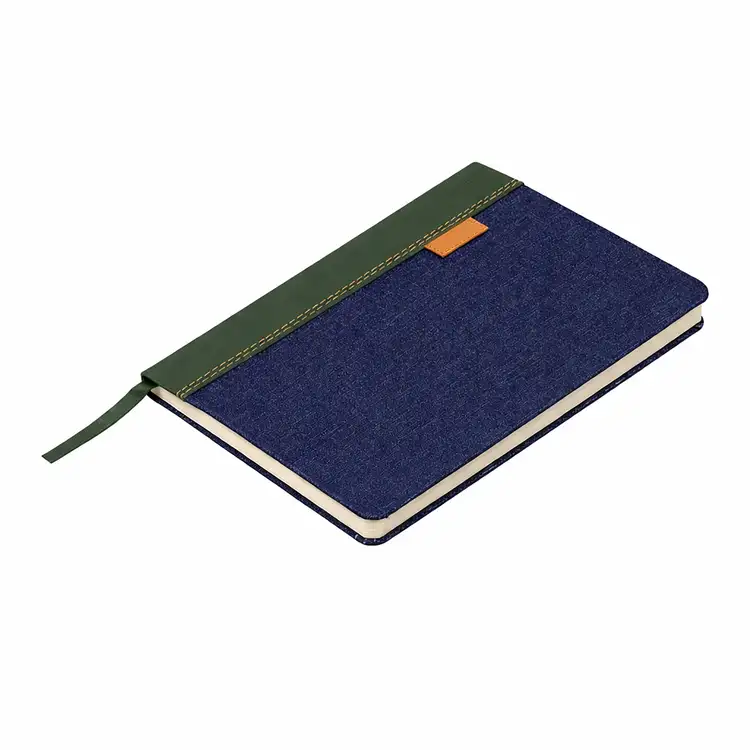 Fabric and PU Hardcover Notebook #4