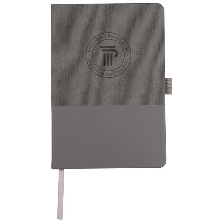 Recycled Ribbed Hard Cover Journal #3