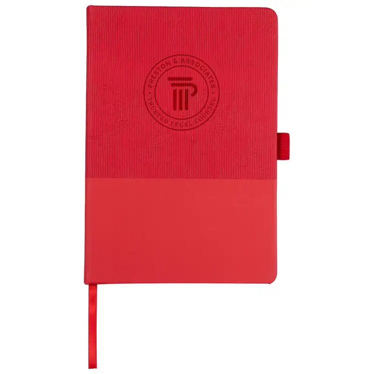 Recycled Ribbed Hard Cover Journal #5