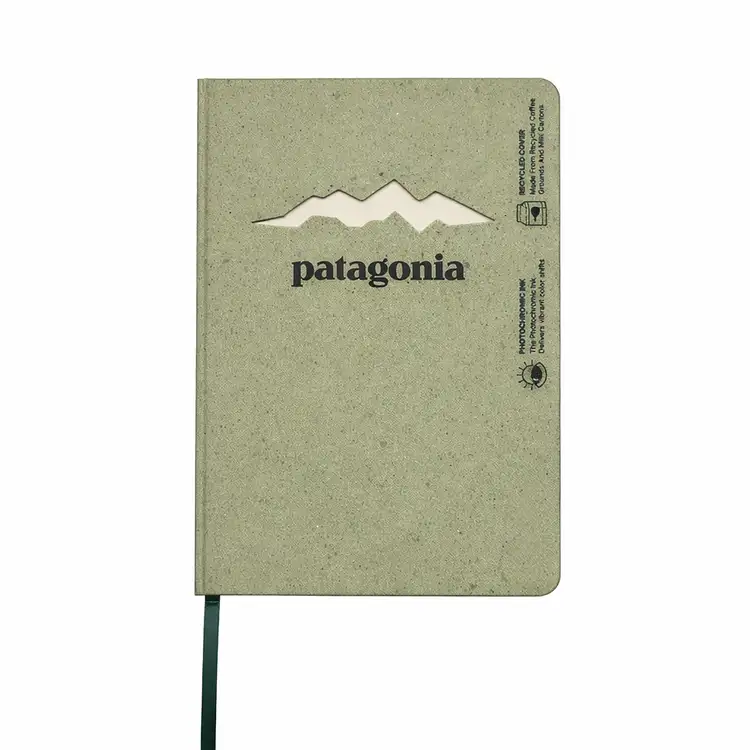 Recycled Hardcover Notebook with Custom Cutout #3