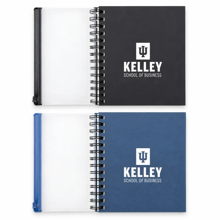 Murtle Softcover Journal with Zip Pocket