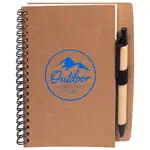 Stone Paper Spiral Notebook with Pen
