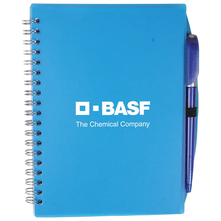 Translucent Spiral Notebook with Matching Pen #3