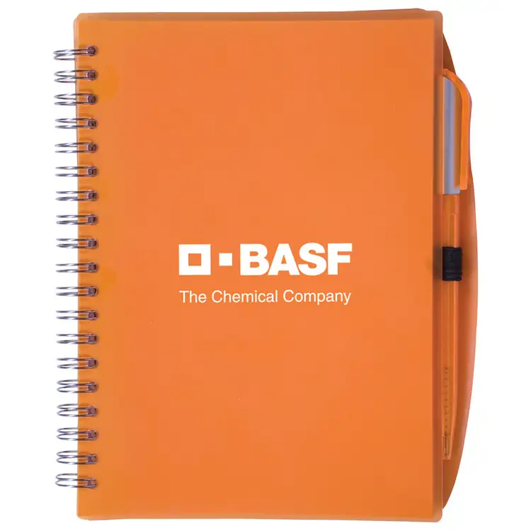 Translucent Spiral Notebook with Matching Pen #4