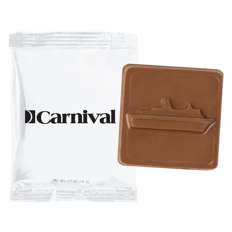 Bagged Moulded Chocolate Square