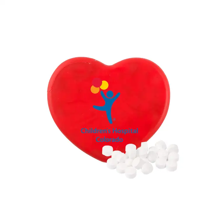 Heart Shaped Mint Card