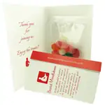 Presentation Card with jelly beans