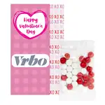 Presentation Card with chocolate buttons
