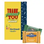 Presentation Card with Ghirardelli chocolate squares