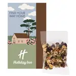 Carte de présentation avec mélange de raisins et noix