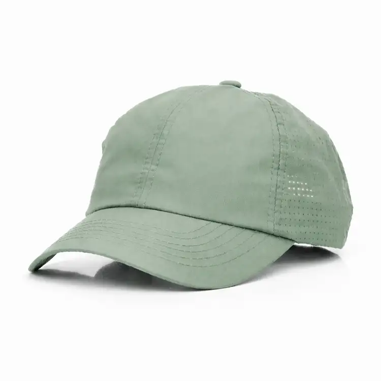 Factory Direct Perforated Sports Cap #6