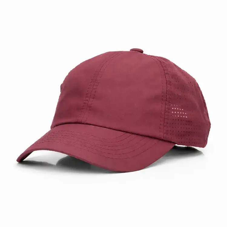Factory Direct Perforated Sports Cap #8