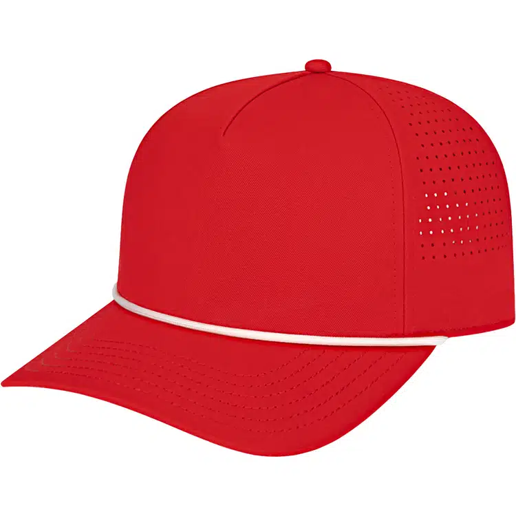 Cap America Summit Perforated Cap with Rope #11