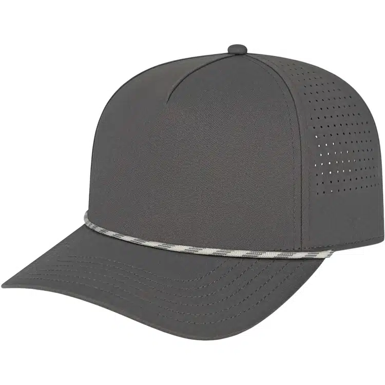 Cap America Summit Perforated Cap with Rope #8