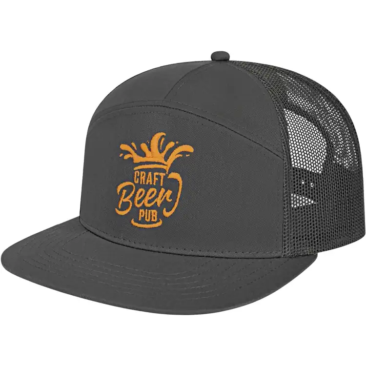 Casquette trucker Cap America à 7 panneaux