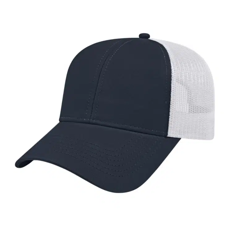 Cap America Two-Tone Trucker Mesh Back Cap #13