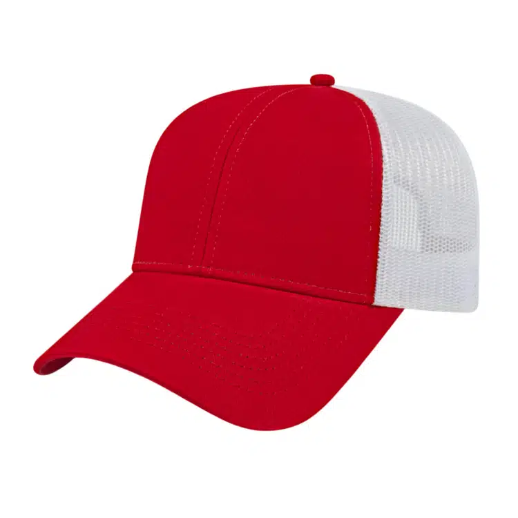 Cap America Two-Tone Trucker Mesh Back Cap #15