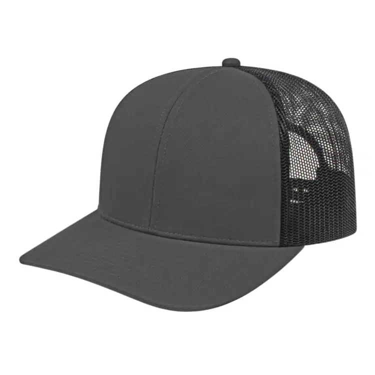 Cap America Poly-Cotton Trucker Mesh Back Cap #11