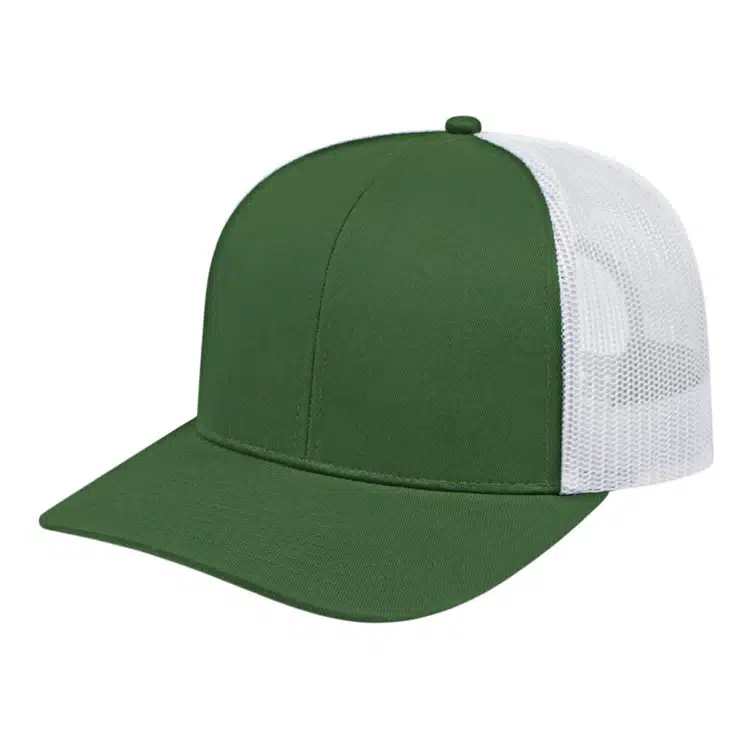 Cap America Poly-Cotton Trucker Mesh Back Cap #12