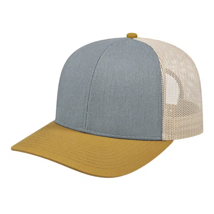 Cap America Poly-Cotton Trucker Mesh Back Cap #13