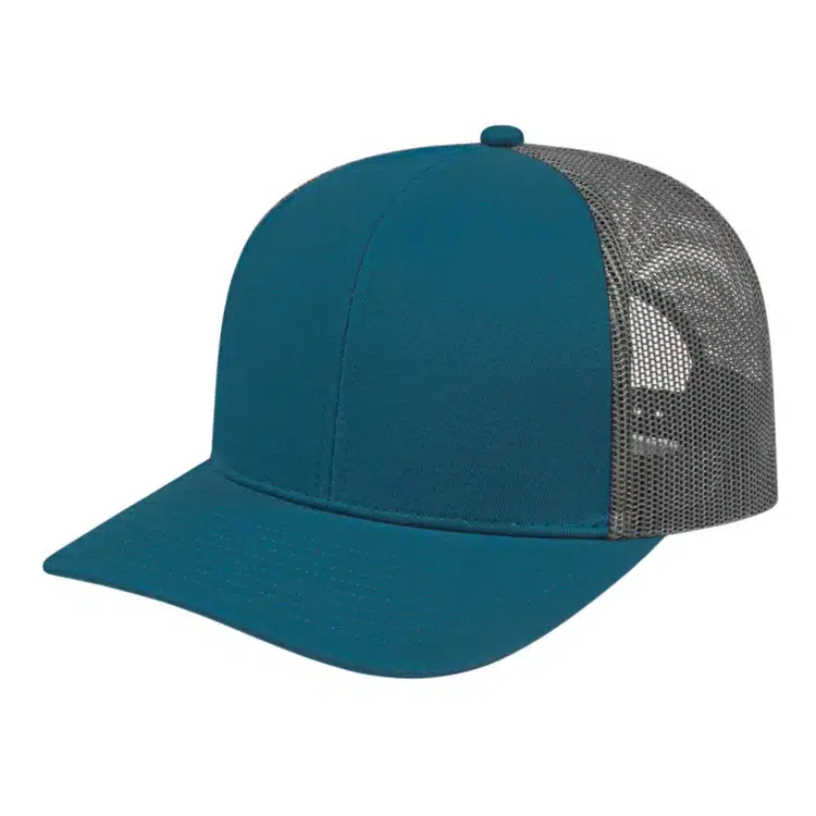 Cap America Poly-Cotton Trucker Mesh Back Cap #19