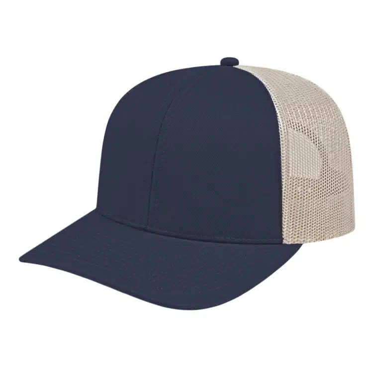 Cap America Poly-Cotton Trucker Mesh Back Cap #21