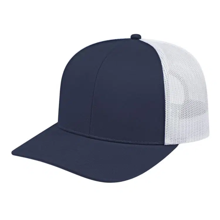 Cap America Poly-Cotton Trucker Mesh Back Cap #22