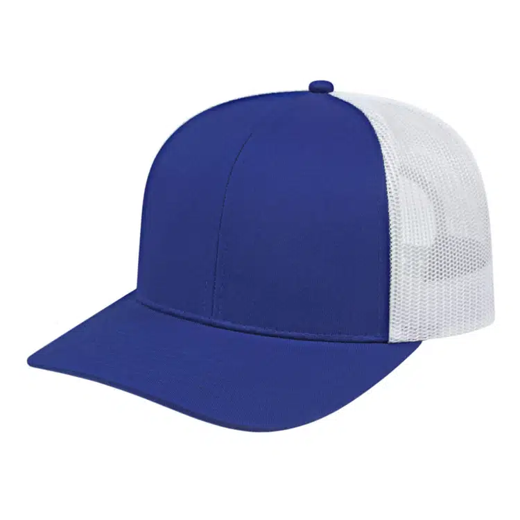 Cap America Poly-Cotton Trucker Mesh Back Cap #24