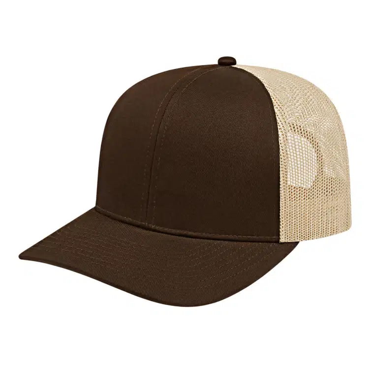 Cap America Poly-Cotton Trucker Mesh Back Cap #7