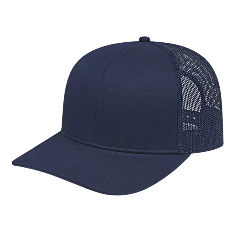 Cap America Poly-Cotton Trucker Mesh Back Cap