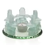 Cercle d’amis Inukshuk sur verre jade