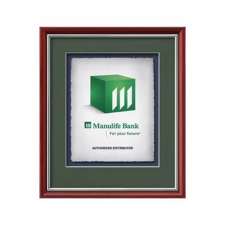 Waterleaf Baron Multicolor Framed Certificate #2